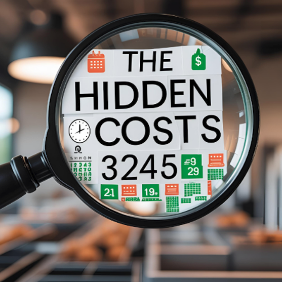 Magnifying Glass showing the hidden costs label.