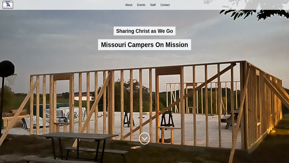 Missouri Campers on Mission Website